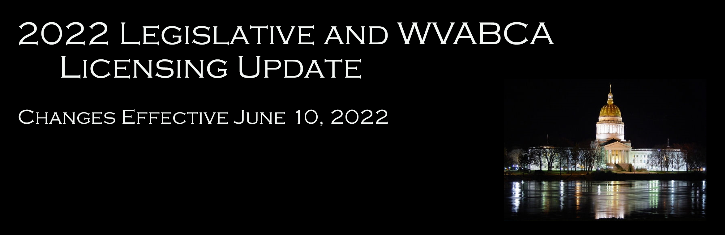 Legislative Update 2022