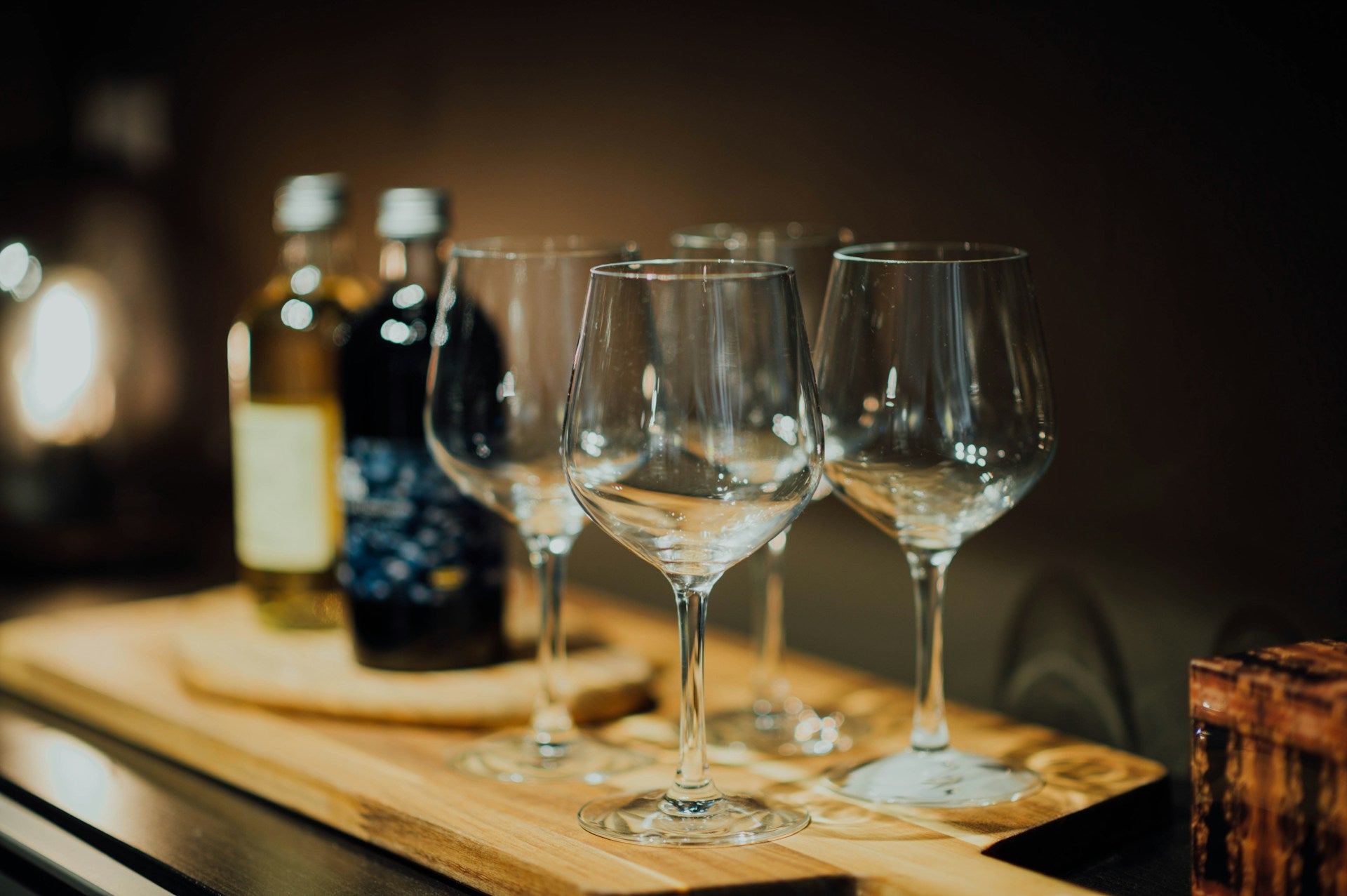 Wine bottles