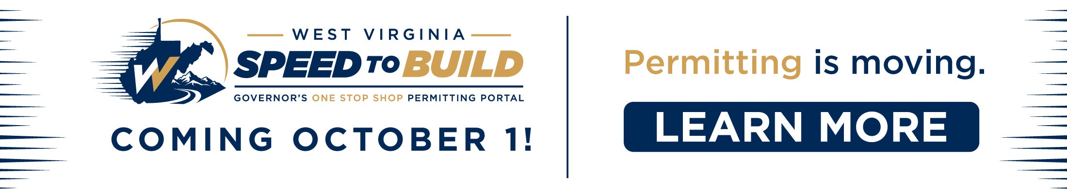 Governor's One Stop Shop Permitting Portal Coming October 1st